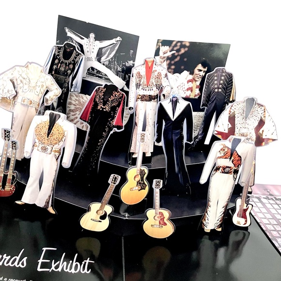 Alfred Hitchcock & Graceland Elvis Presley retro pop up coffee table books set - Picture 9 of 15
